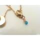Rose Gold Moon Necklace