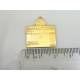 Marriage License Solid Brass Blank for Stamping