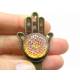 Hamsa Hand Bookmark, Silver or Bronze