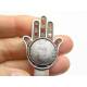 Hamsa Hand Bookmark, Silver or Bronze