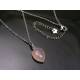 Pink Chalcedony Necklace