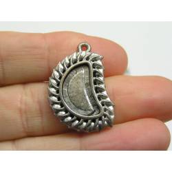 Moon Cabochon Settings, Pendants