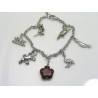Charm Bracelet with Australian Charms and Gemstones