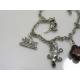 Charm Bracelet with Australian Charms and Gemstones