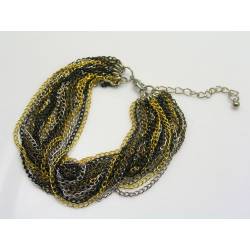28 Strand Curb Link Bracelet