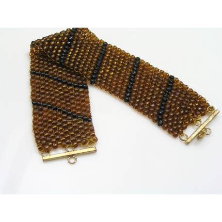 Seed Bead Hand-woven Bracelet