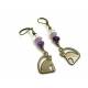 Cat Earrings, Gemstones