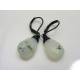 Natural Peruvian Opal Earrings
