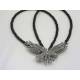 Large Eagle Pendant on black Onyx Necklace