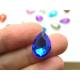 Acrylic Cabochons (400), pb, 13x18mm,