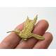 Hummingbird Brooch