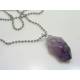 Rough Amethyst Necklace