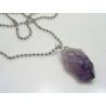 Rough Amethyst Necklace