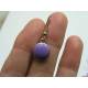 Purple Charm Earrings