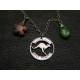 Australian Half Penny Cut-Out Charm with Australian Gemstones