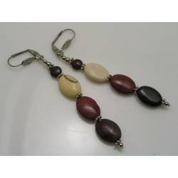 Mookaite Earrings, Australian Gemstones