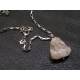 Unique Quartz Druzy Pendant Necklace