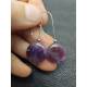 Gemstone Disc Earrings