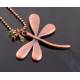 Dragonfly and Gemstone Necklace