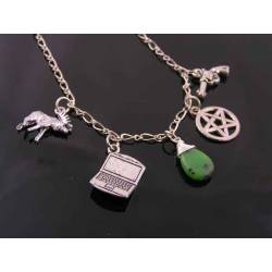 Supernatural Charm Necklace Sam Winchester, Sam's Necklace