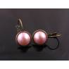 Peach Pearl Earrings