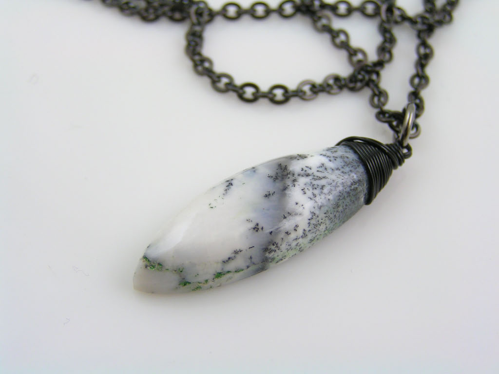 Dentric Opal Necklace