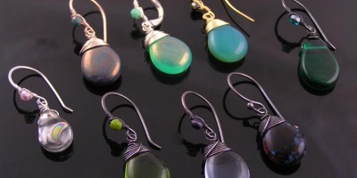 New Lot of Wire Wrapped Earrings